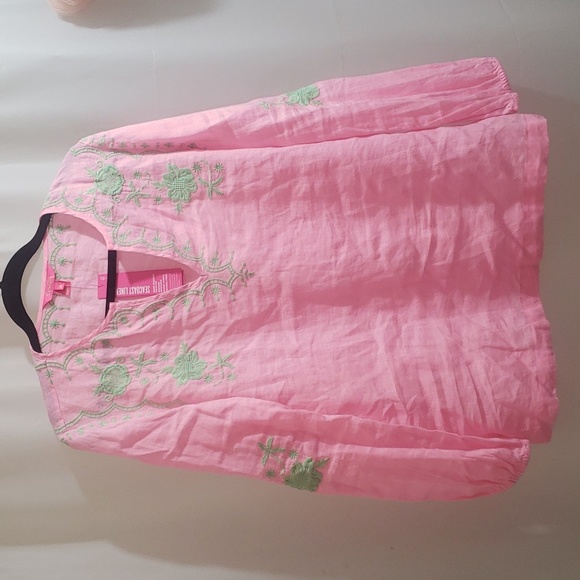 Lilly Pulitzer Coby Linen Tunic - Picture 1 of 7